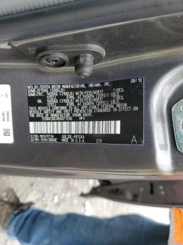 Photo 10 from auction – 2011 TOYOTA SIENNA LE with VIN 5TDKK3DCXBS071246