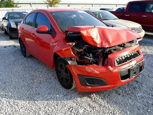 CHEVROLET SONIC LT 2012 with VIN 1G1JD5SH9C4225936 - Photo from auction