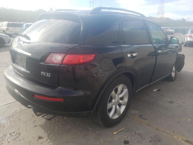 Photo 4 from auction – 2005 INFINITI FX35 with VIN JNRAS08W75X206650
