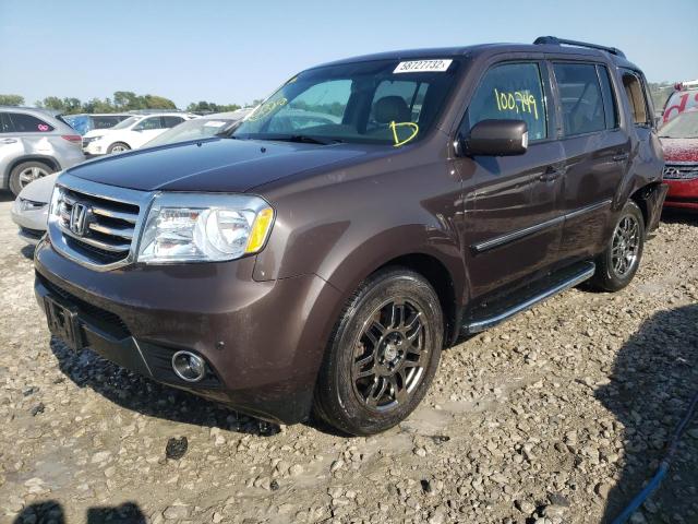 Foto 2 de la subasta – 2012 HONDA PILOT TOUR con VIN 5FNYF4H98CB050291