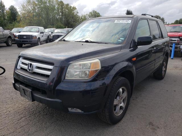 Photo 2 from auction – 2006 HONDA PILOT EX with VIN 2HKYF18576H560388