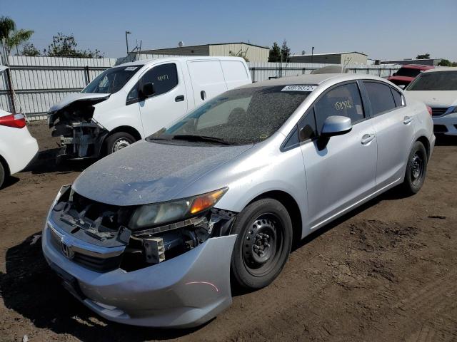 Photo 2 from auction – 2012 HONDA CIVIC LX with VIN 19XFB2F5XCE038575