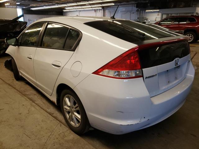 Photo 3 from auction – 2010 HONDA INSIGHT EX with VIN JHMZE2H7XAS006138