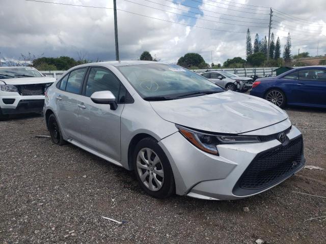 TOYOTA COROLLA LE 2020 with VIN 5YFEPRAE5LP079059 - Photo from auction