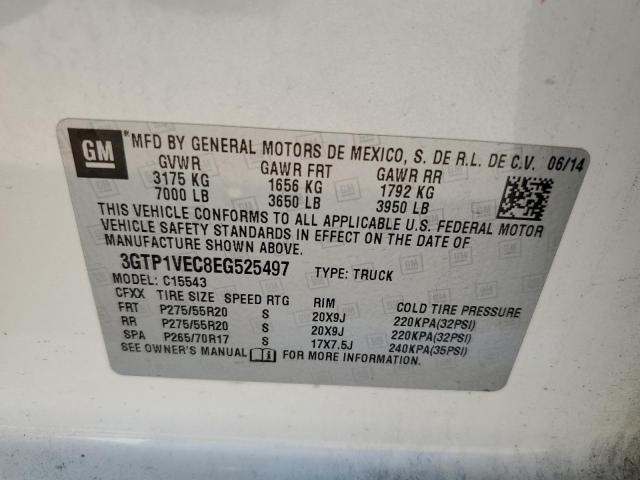 Photo 10 from auction – 2014 GMC SIERRA C15 with VIN 3GTP1VEC8EG525497
