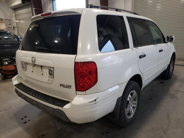 Photo 4 from auction – 2004 HONDA PILOT EXL with VIN 5FNYF18544B003885