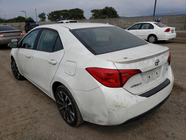 Photo 3 from auction – 2017 TOYOTA COROLLA L with VIN 5YFBURHE5HP727024