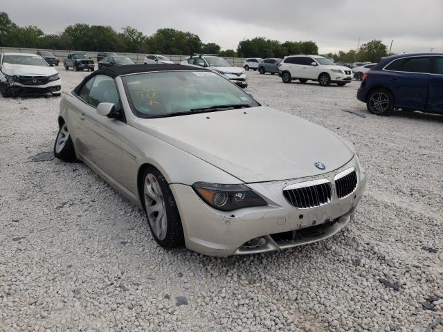 BMW 650 I 2006 with VIN WBAEK13486CN77478 - Photo from auction