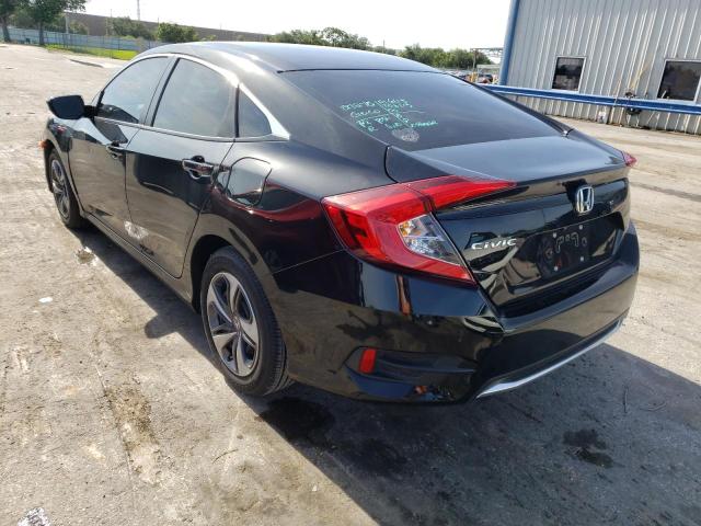 Photo 3 from auction – 2019 HONDA CIVIC LX with VIN 19XFC2F65KE048340