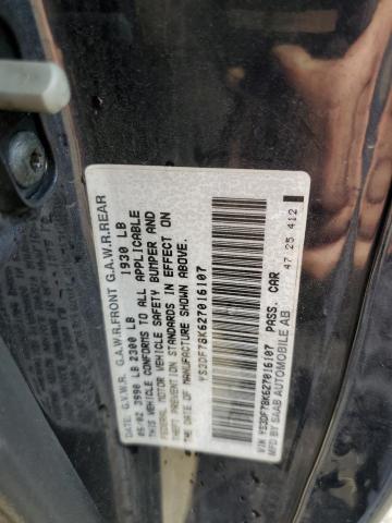 Photo 10 from auction – 2002 SAAB 9-3 SE with VIN YS3DF78K627016107