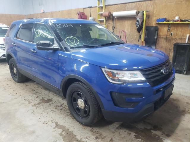 FORD EXPLORER P 2018 with VIN 1FM5K8AT3JGB69103 - Photo from auction