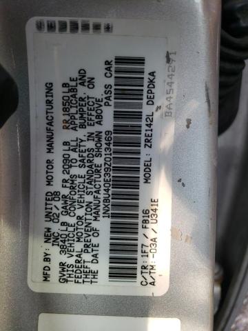 Photo 10 from auction – 2009 TOYOTA COROLLA BA with VIN 1NXBU40E39Z013469