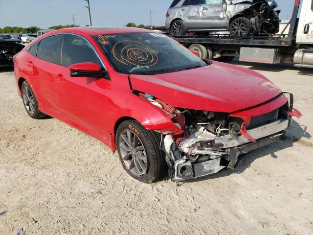 Photo 1 from auction – 2019 HONDA CIVIC EXL with VIN 2HGFC1F79KH650201
