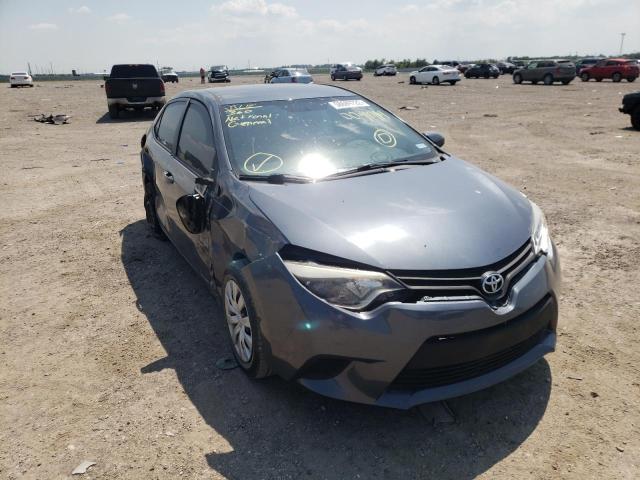 TOYOTA COROLLA L 2014 with VIN 5YFBURHE2EP009099 - Photo from auction