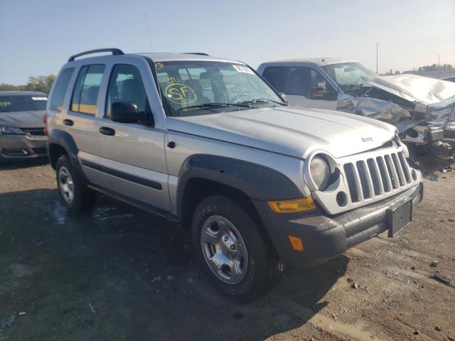 JEEP LIBERTY SP 2007 with VIN 1J4GL48K37W501114 - Photo from auction