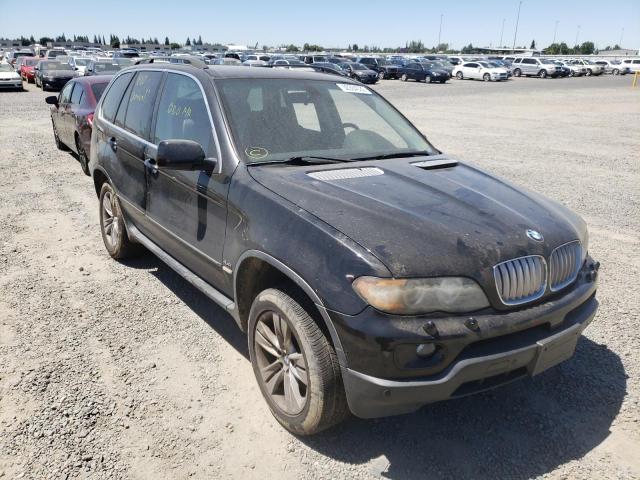 BMW X5 4.4I 2006 with VIN 5UXFB53546LV22242 - Photo from auction