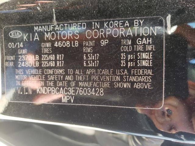 Photo 10 from auction – 2014 KIA SPORTAGE L with VIN KNDPBCAC3E7603428