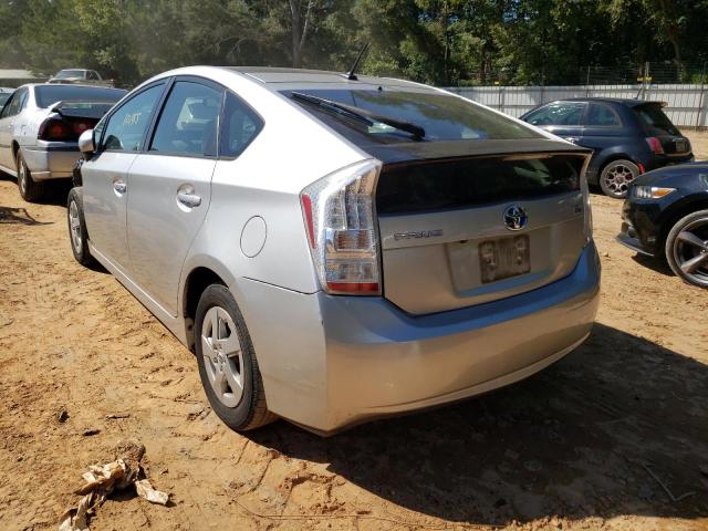 Photo 3 from auction – 2011 TOYOTA PRIUS with VIN JTDKN3DU8B0297868