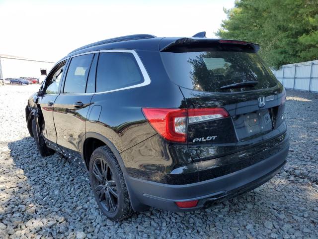 Photo 3 from auction – 2021 HONDA PILOT SE with VIN 5FNYF6H27MB100260