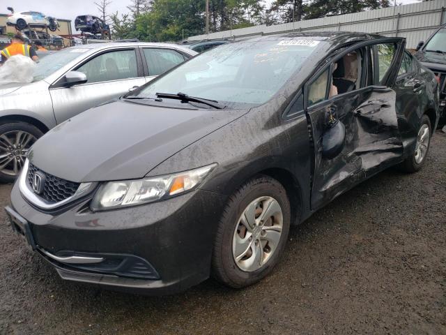 Photo 2 from auction – 2013 HONDA CIVIC LX with VIN 19XFB2F5XDE206085