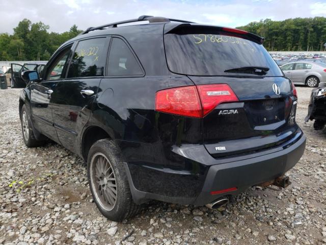 Photo 3 from auction – 2008 ACURA MDX TECHNO with VIN 2HNYD28628H555058