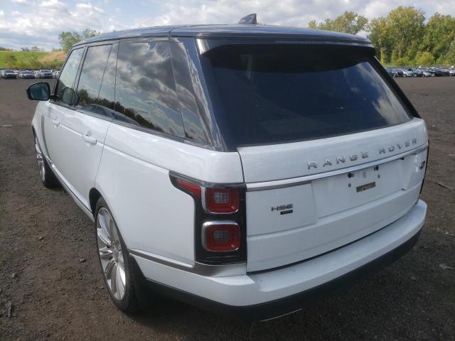 Photo 3 from auction – 2020 LAND ROVER RANGE ROVE with VIN SALGS2SE3LA569347