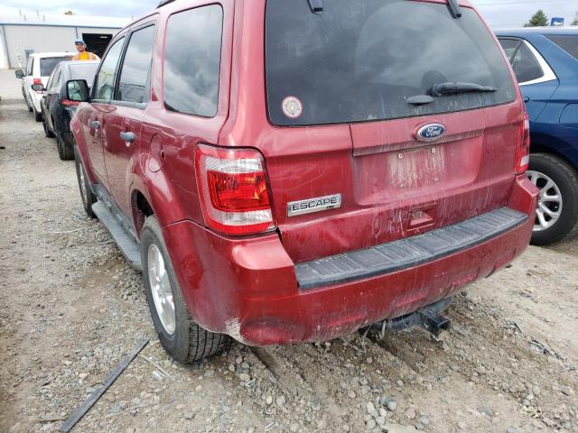 Photo 9 from auction – 2012 FORD ESCAPE XLT with VIN 1FMCU0D78CKB62780