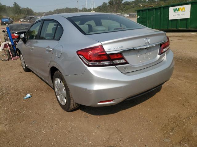 Photo 3 from auction – 2014 HONDA CIVIC LX with VIN 19XFB2F54EE242629