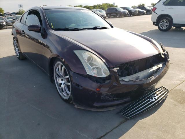 INFINITI G35 2005 with VIN JNKCV54EX5M413530 - Photo from auction