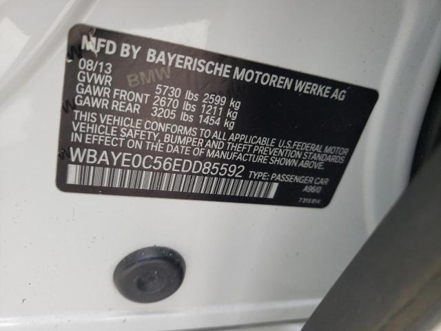 Photo 10 from auction – 2014 BMW 740 LI HYB with VIN WBAYE0C56EDD85592