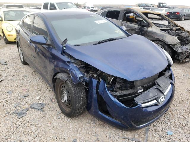 HYUNDAI ELANTRA SE 2016 with VIN 5NPDH4AE2GH674448 - Photo from auction