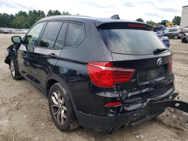 Photo 3 from auction – 2012 BMW X3 XDRIVE3 with VIN 5UXWX7C52CL736543