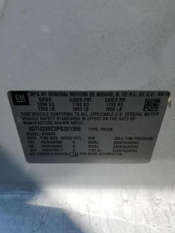 Photo 10 from auction – 2015 GMC SIERRA K15 with VIN 3GTU2VEC0FG391358