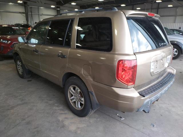 Photo 3 from auction – 2005 HONDA pilot exl with VIN 5FNYF18585B060799