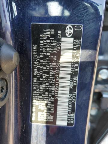 Zdjęcie 10 z aukcji – 2021 TOYOTA COROLLA LE z VIN 5YFEPMAE8MP183503