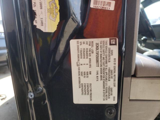 Photo 10 from auction – 2005 CHEVROLET EQUINOX with VIN 2CNDL73F256086777