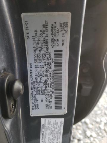 Photo 10 from auction – 2002 TOYOTA HIGHLANDER with VIN JTEHD21A120012666