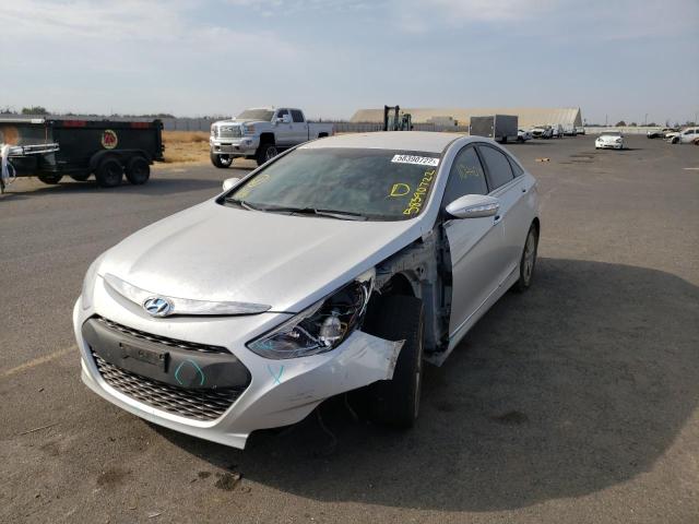 Photo 2 from auction – 2013 HYUNDAI SONATA HYB with VIN KMHEC4A41DA098960