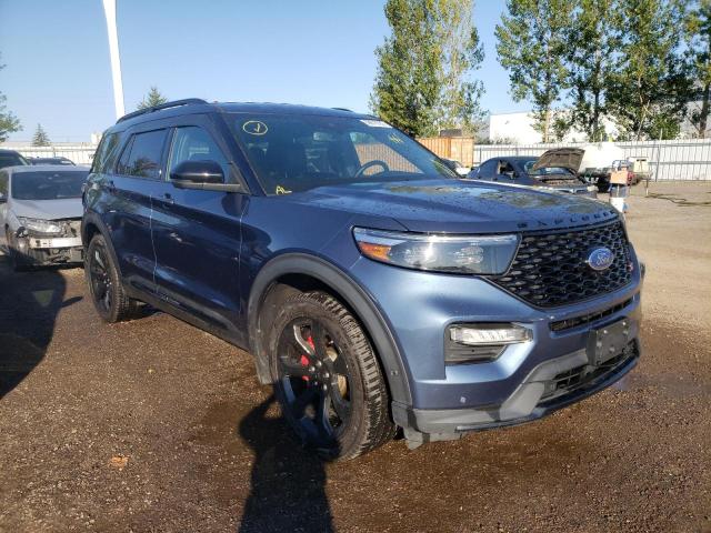 FORD EXPLORER S 2020 with VIN 1FM5K8GC0LGB69571 - Photo from auction