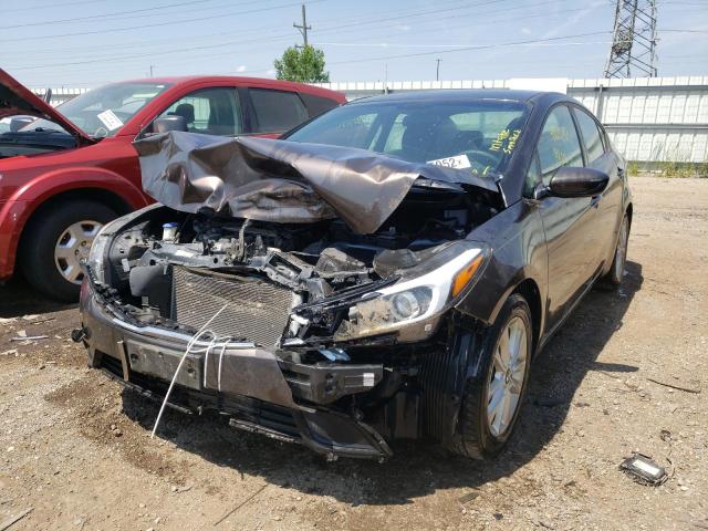 Photo 2 from auction – 2017 KIA FORTE LX with VIN 3KPFL4A78HE007933