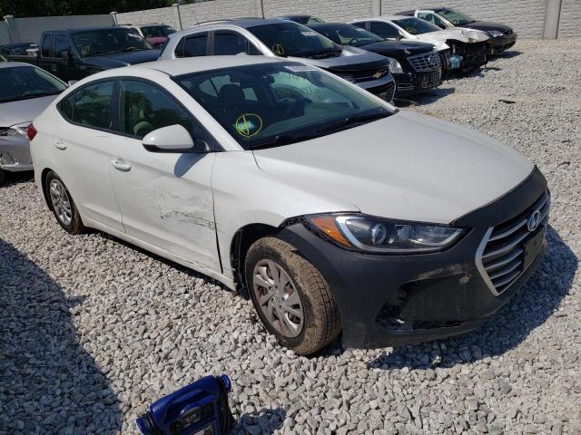 HYUNDAI ELANTRA SE 2017 with VIN 5NPD74LF1HH040591 - Photo from auction