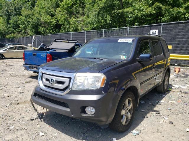 Photo 2 from auction – 2011 HONDA PILOT EXL with VIN 5FNYF3H57BB053673