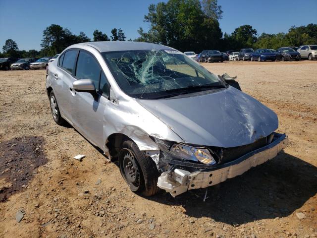 HONDA CIVIC LX 2014 with VIN 2HGFB2F58EH516064 - Photo from auction
