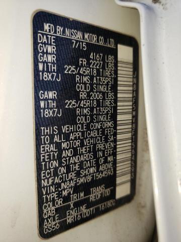 Photo 10 from auction – 2015 NISSAN JUKE S with VIN JN8AF5MV8FT564593