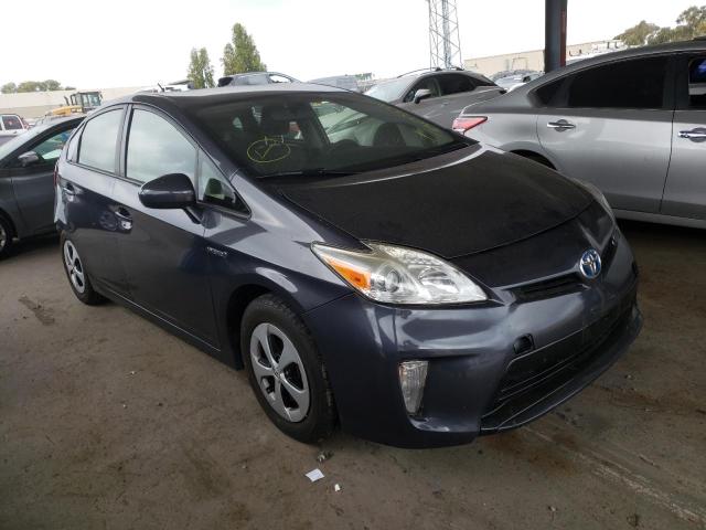 TOYOTA PRIUS 2013 with VIN JTDKN3DU7D1643597 - Photo from auction