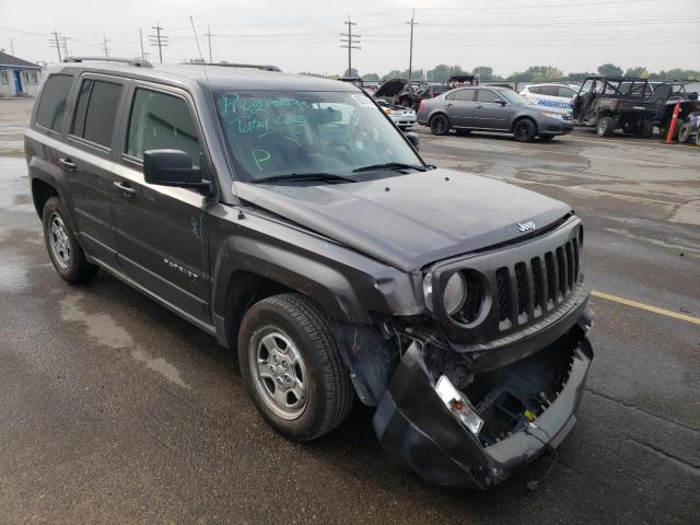 Photo 1 from auction – 2016 JEEP PATRIOT SP with VIN 1C4NJPBA8GD710364