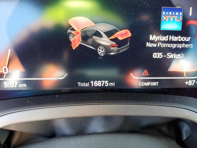 Photo 8 from auction – 2022 BMW 230I with VIN 3MW23CM03N8C34123