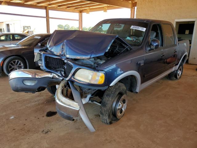 Photo 2 from auction – 2002 FORD F150 SUPER with VIN 1FTRW08L92KD04925