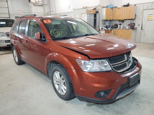 DODGE JOURNEY SX 2014 with VIN 3C4PDDBG2ET230346 - Photo from auction