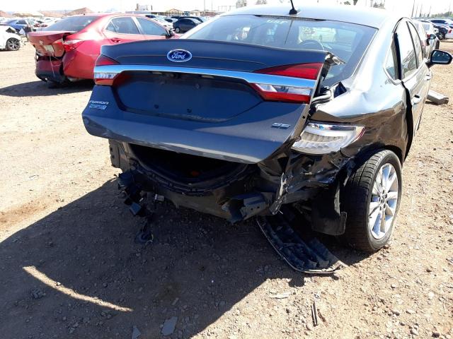 Photo 9 from auction – 2018 FORD FUSION SE with VIN 3FA6P0PU3JR205186
